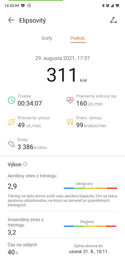 nahlad aplikacie Zdravie_zaznam o cviceni_1