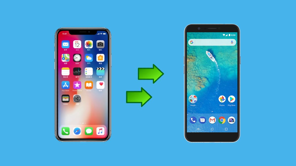 prechod z ios na Android_transfer udajov
