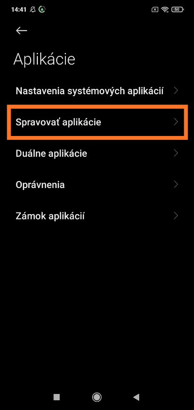 Xiaomi aplikácia downgrade