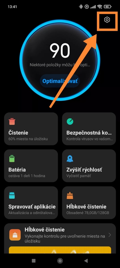 Xiaomi zabezpečenie panel