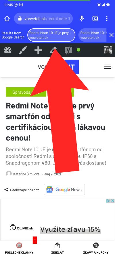 Chrome_experimentalan funkcia_vyhladavanie v google_3