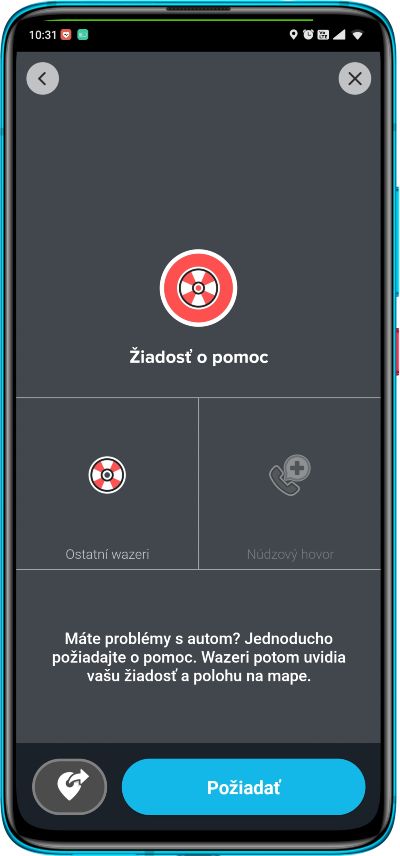 Waze poziadanie pomoci v komunite_2