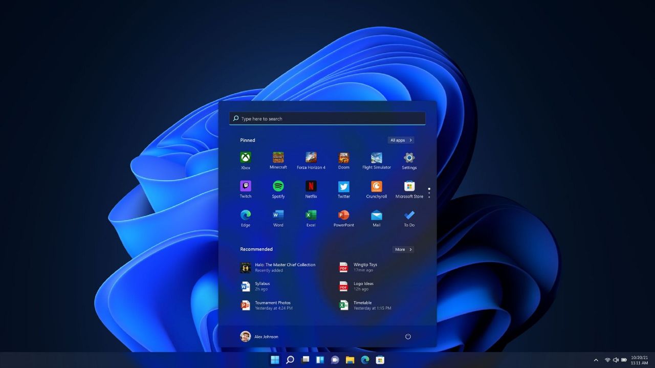 Windows 11_uvodna obrazovka