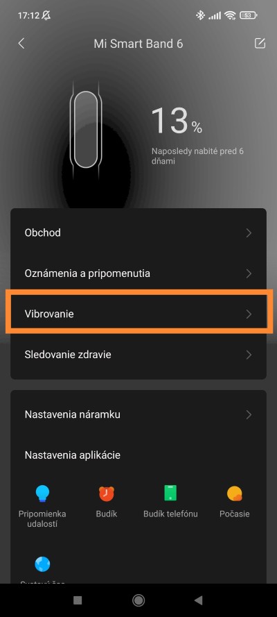 Mi Fit návod