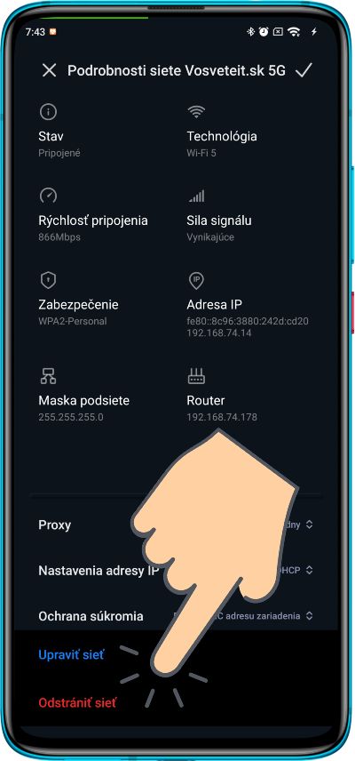 Android Wi-Fi odstranenie pripojenia_2