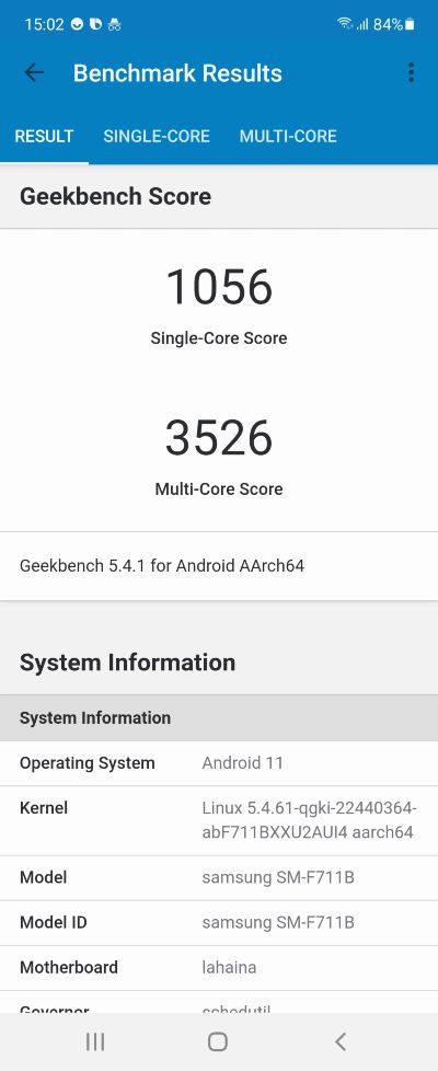 Galaxy Z Fold 3_recenzia_vykon