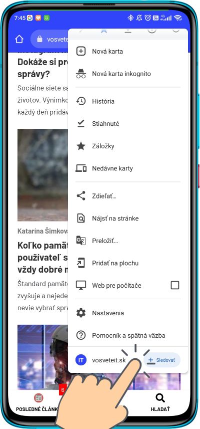 Google Chrome_sledovanie stranok_1