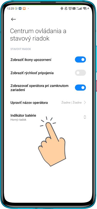 Xiaomi zmena indikatora baterie_2