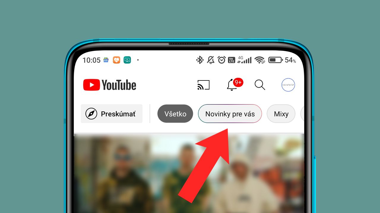 YouTube funkcia Novinky pre vas_2