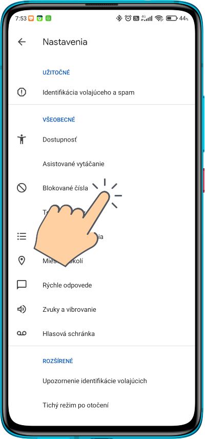 ako blokovat hovory zo skrytych cisiel_2