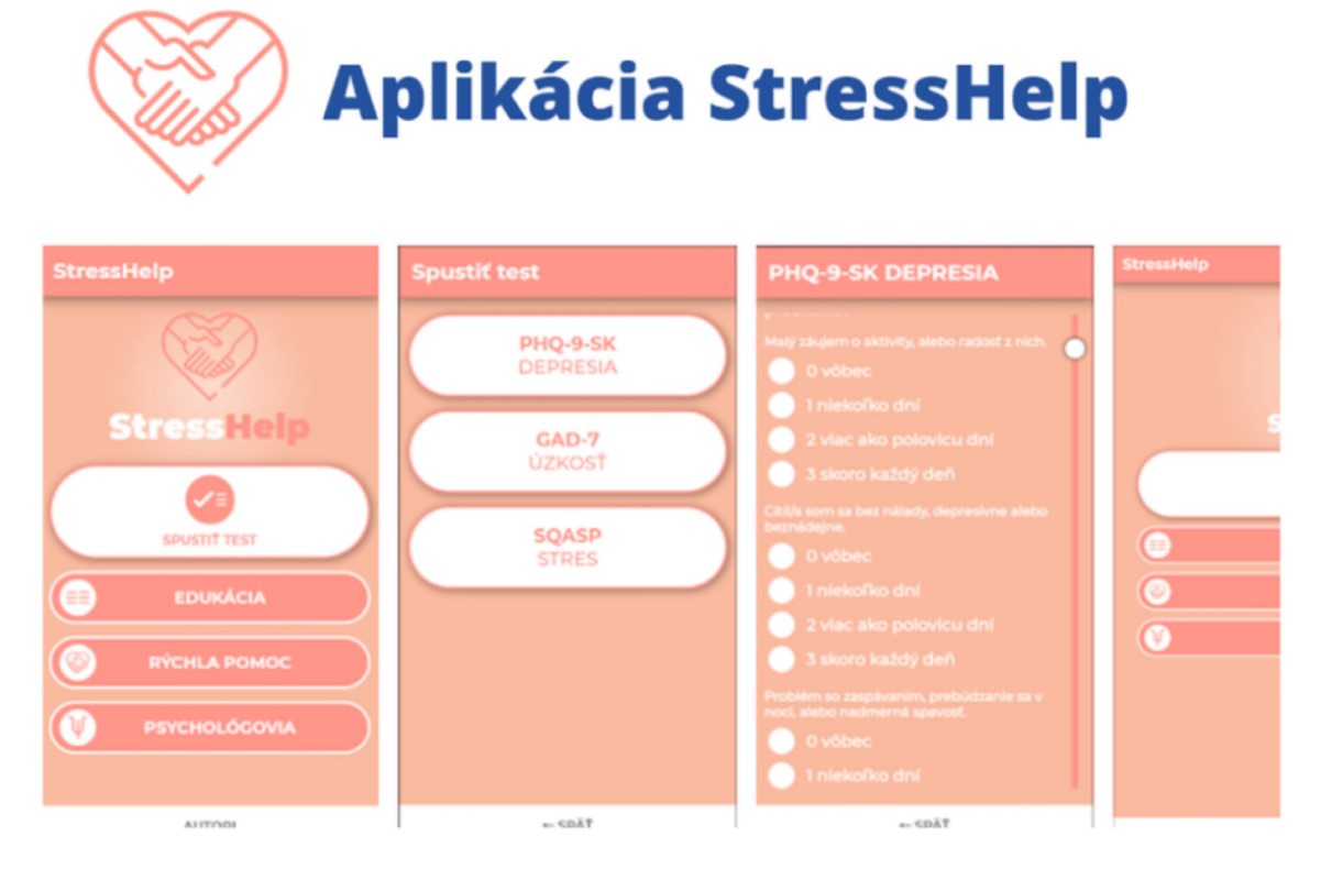 stresshelp aplikacia