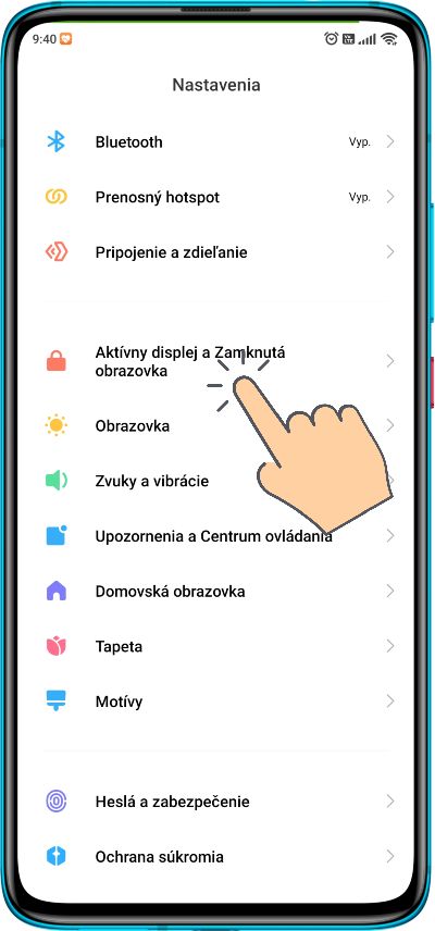 vypnutie efektov pri notifikaciach