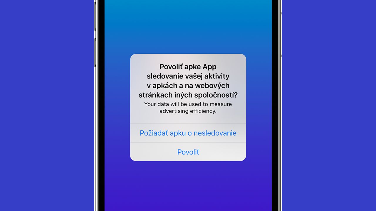 Funkcia transparentnosti iOS 14.5