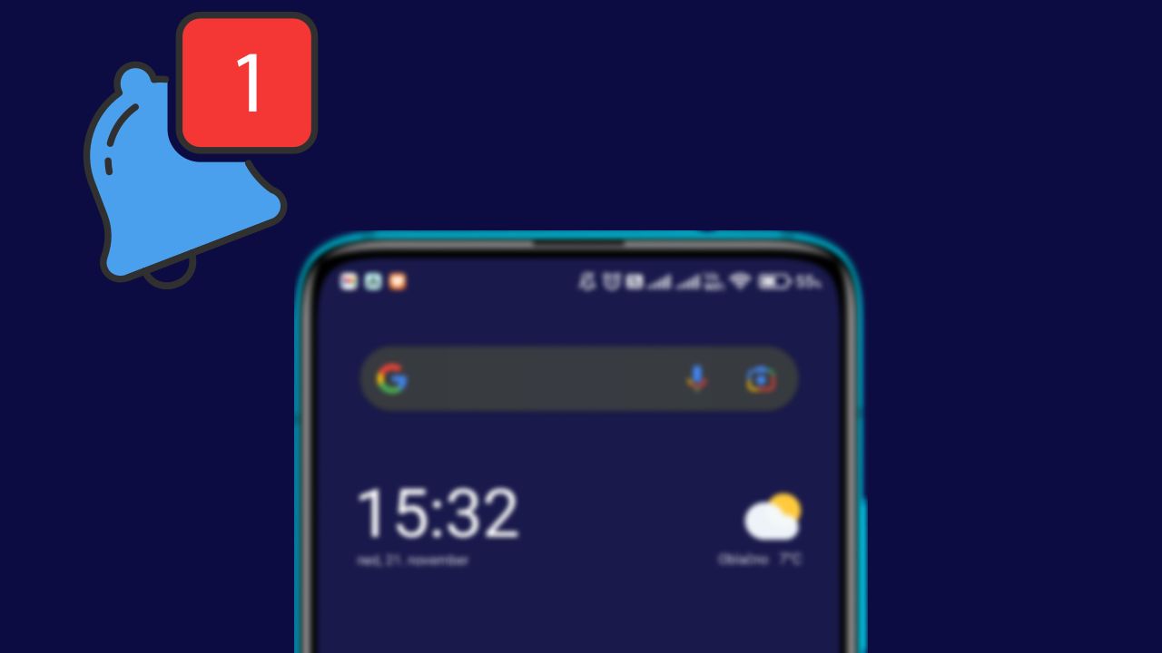 Ton upozornenia Android