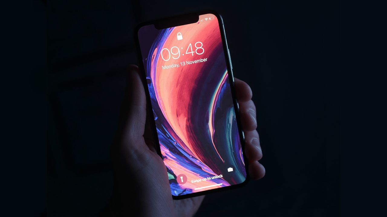 uzamknuty smartfon