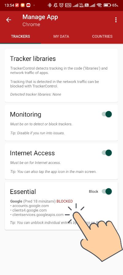 TrackerControl_ako obmedzit sledovanie aktivity_2