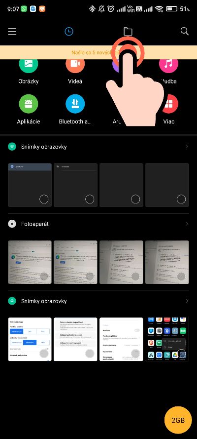 ako odstranit cache subory_galeria smartfonu Xiaomi_1