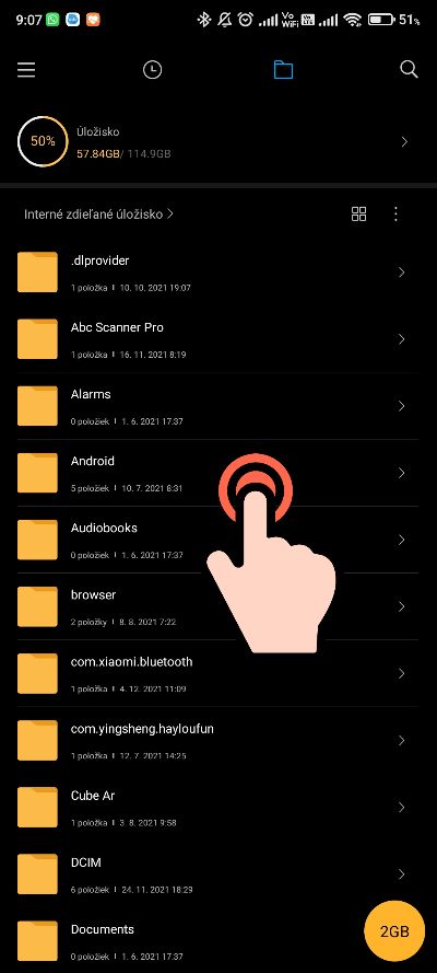 ako odstranit cache subory_galeria smartfonu Xiaomi_2