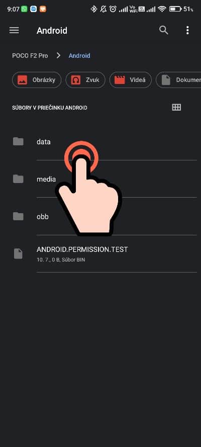 ako odstranit cache subory_galeria smartfonu Xiaomi_5