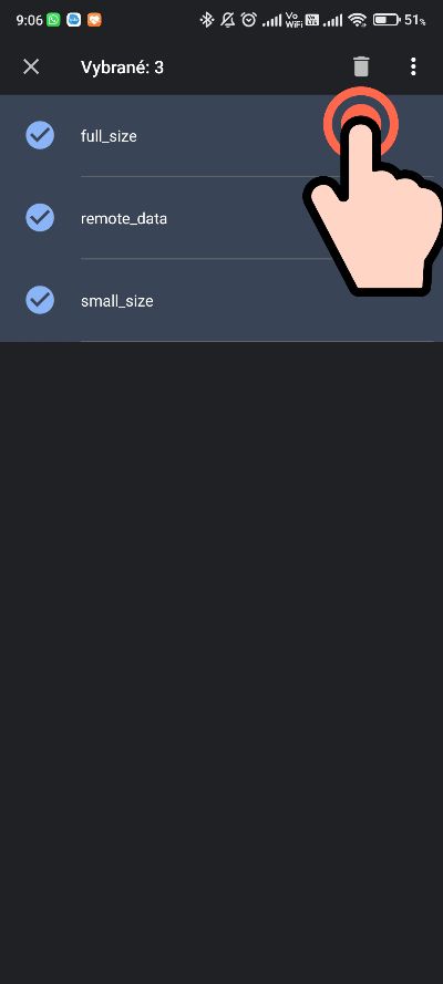 ako odstranit cache subory_galeria smartfonu Xiaomi_8
