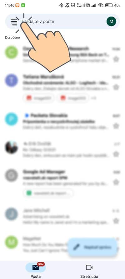 ako zapnut kartu cetu_gmail_navod_1