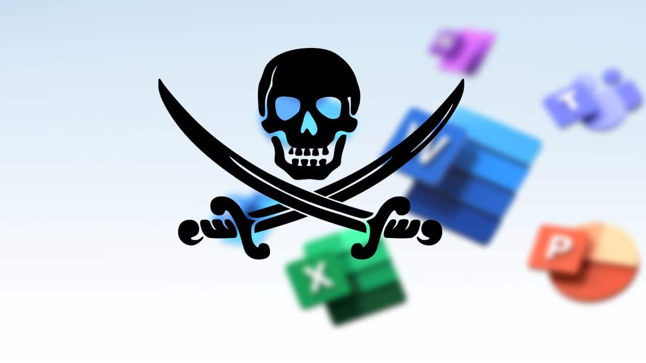 piratska verzia Microsoft Office 365