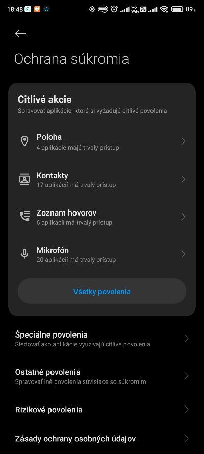 povolenia aplikacii_nastavenia androidu