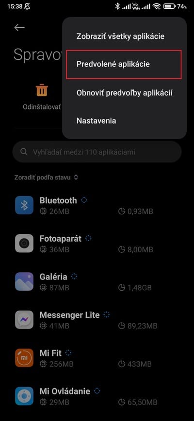 ako zmenit pedvolene aplikacie xiaomi 4