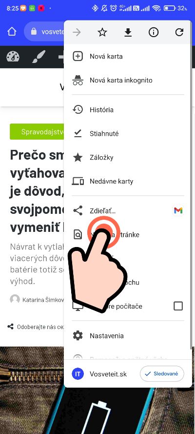 Ako ulozit odkaz do notifikacnej listy_2