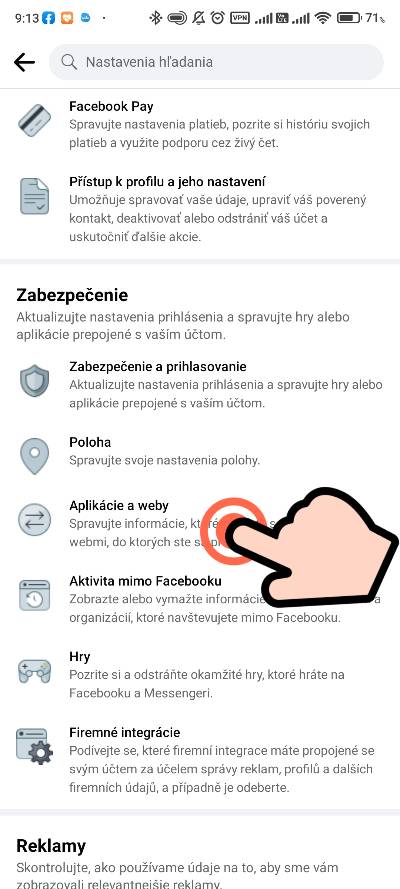 Do ktorych stranok a webovych aplikacii sme pripojeni cez Facebook_4