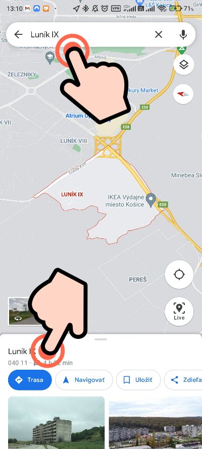 Google Mapy_ako vypnut navigovanie cez dialnice_5