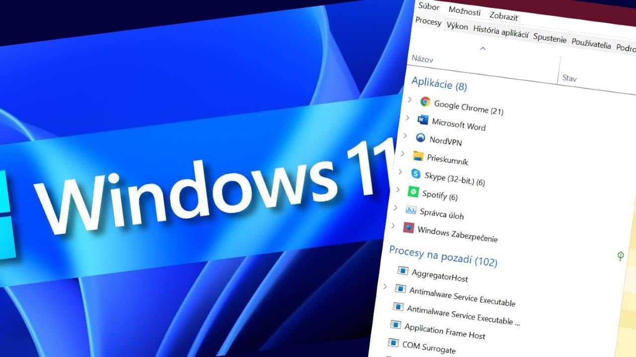 Windows 11 Spravca uloh