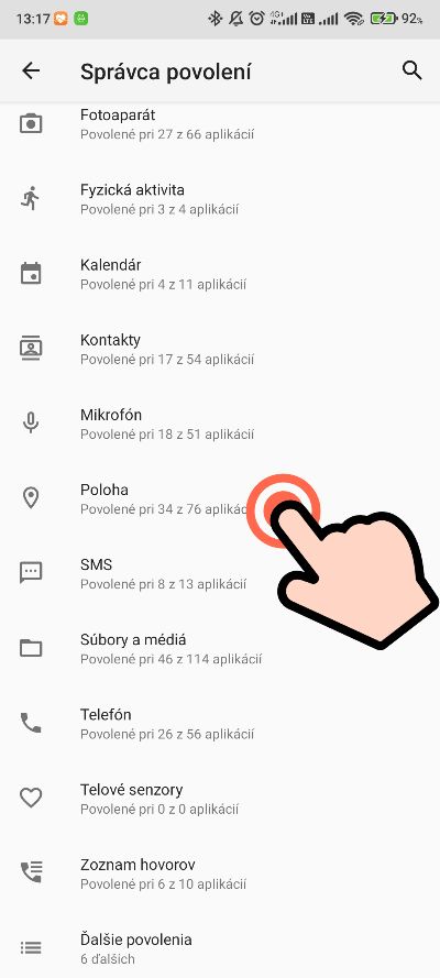 ako obmedzit pristup k polohe zariadenia_android aplikacie_4
