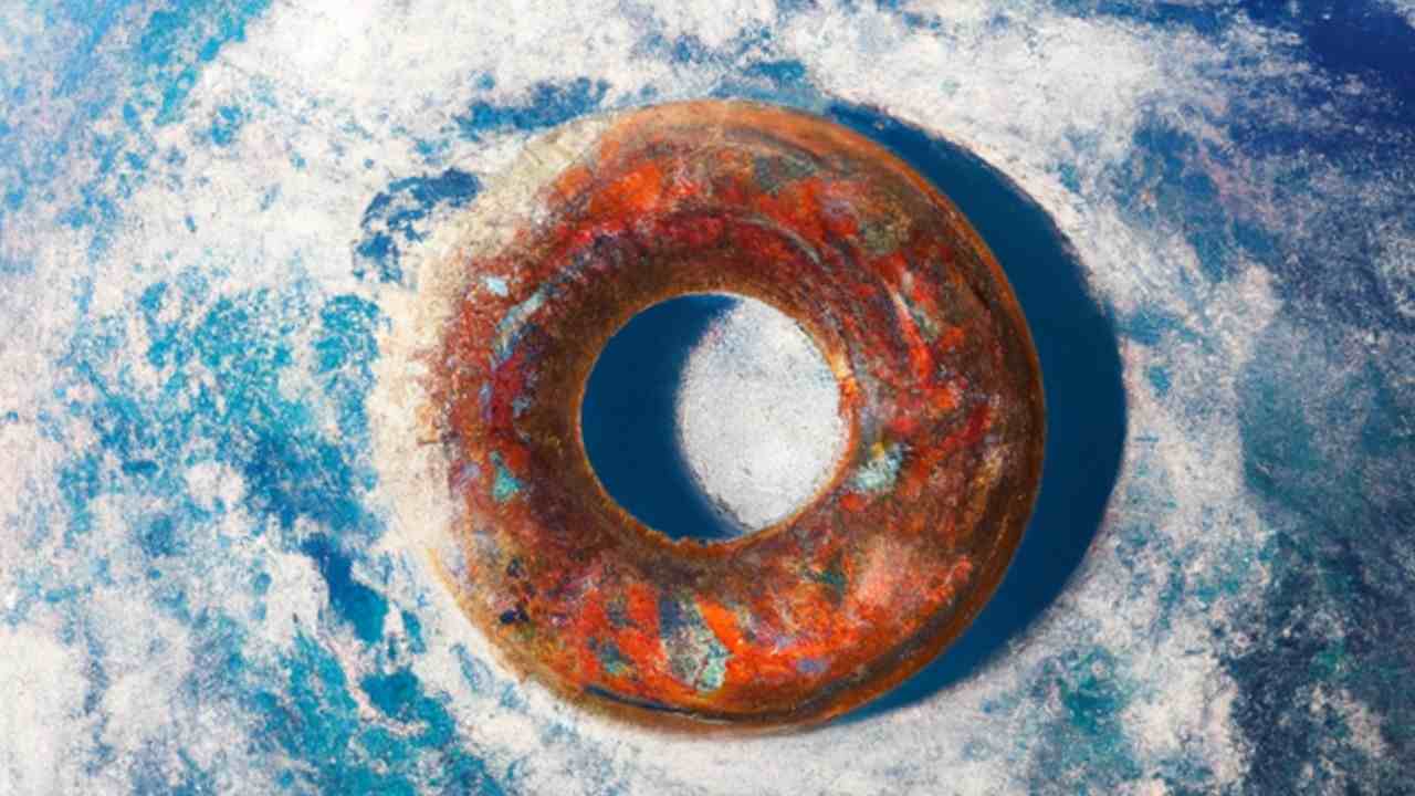zem v tvare donutu