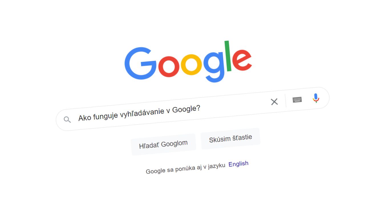 Ako funguje vyhladavanie v Google