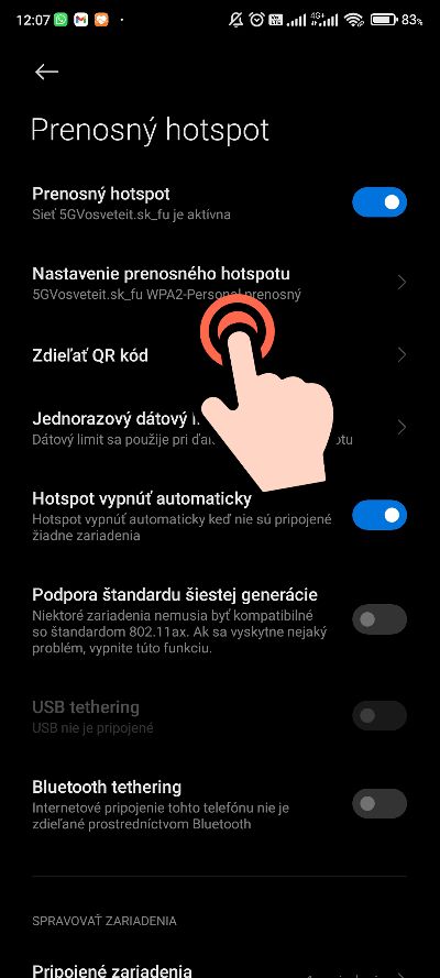 Ako nastavit a optimalizovat hotspot_2
