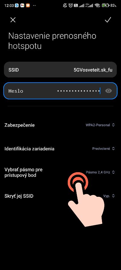 Ako nastavit a optimalizovat hotspot_3