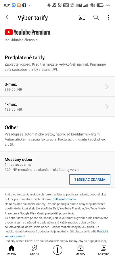 Cena predplatneho_VPN