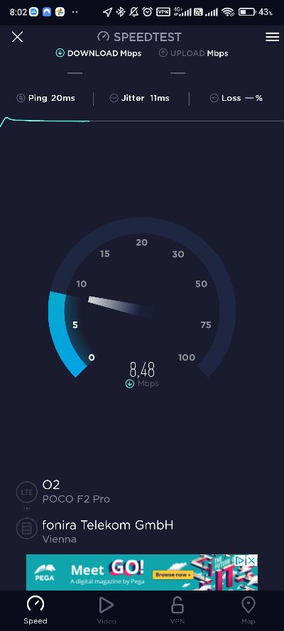 NordVPN_speed_test_ping Rakusko_2