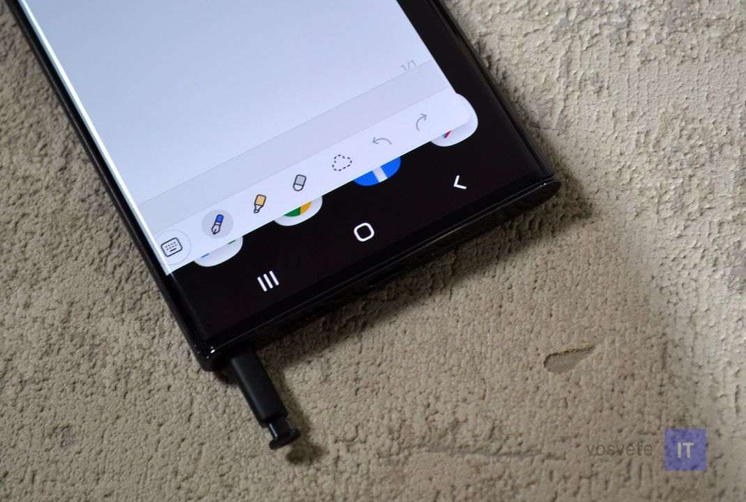 Samsung Galaxy S22 Ultra_dotykove pero