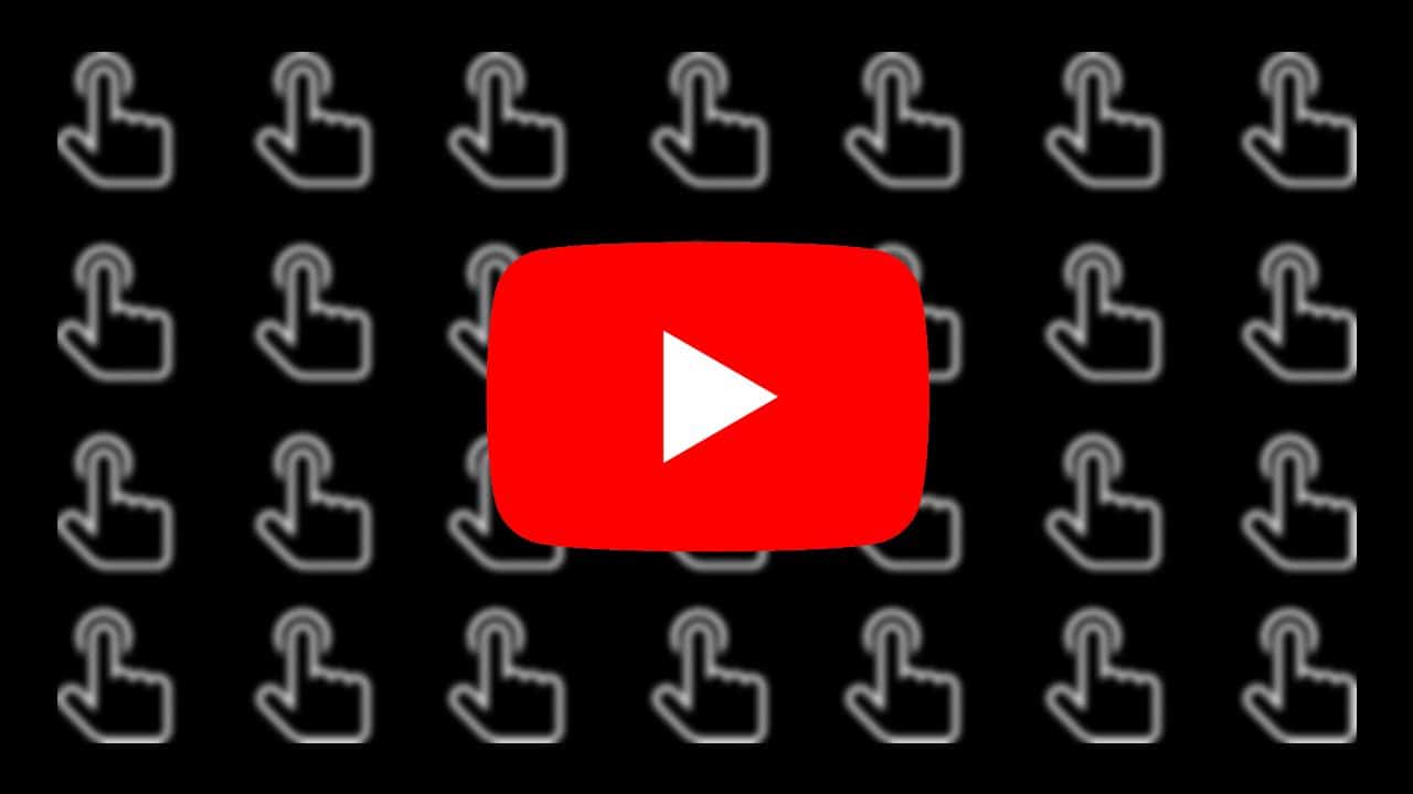 YouTube dotykove gesta