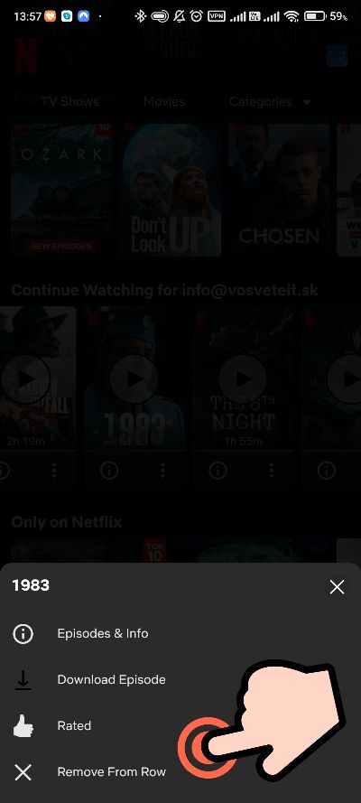 ako odstranit v netflixe video zo sekcie pokracovat v sledovani__2