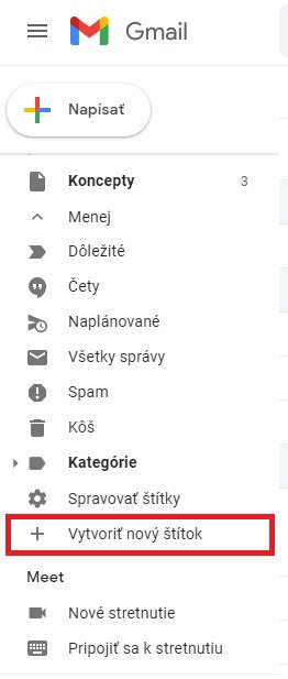 gmail štítok 1
