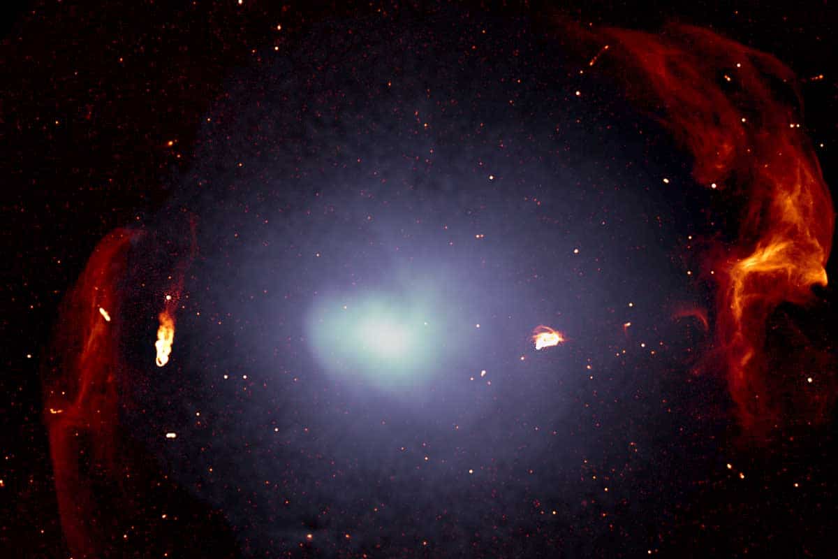 Táto tlaková vlna je väčšia ako naša galaxia