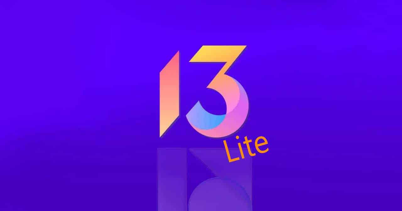MIUI 13 Lite