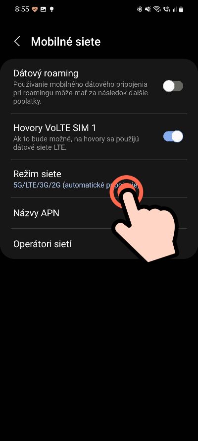 Ako vypnut v Samsungu pripajanie sa k 5G sieti_3