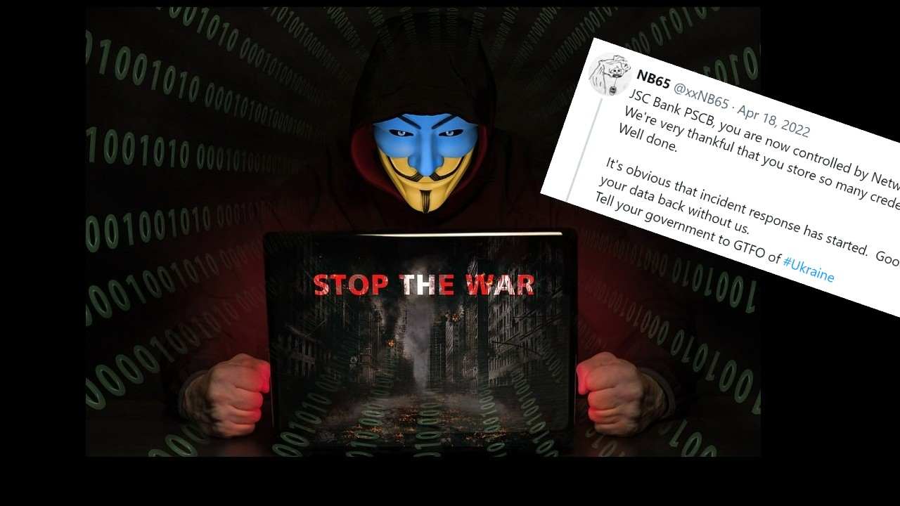 Anonymous_Ukrajina hackli banku