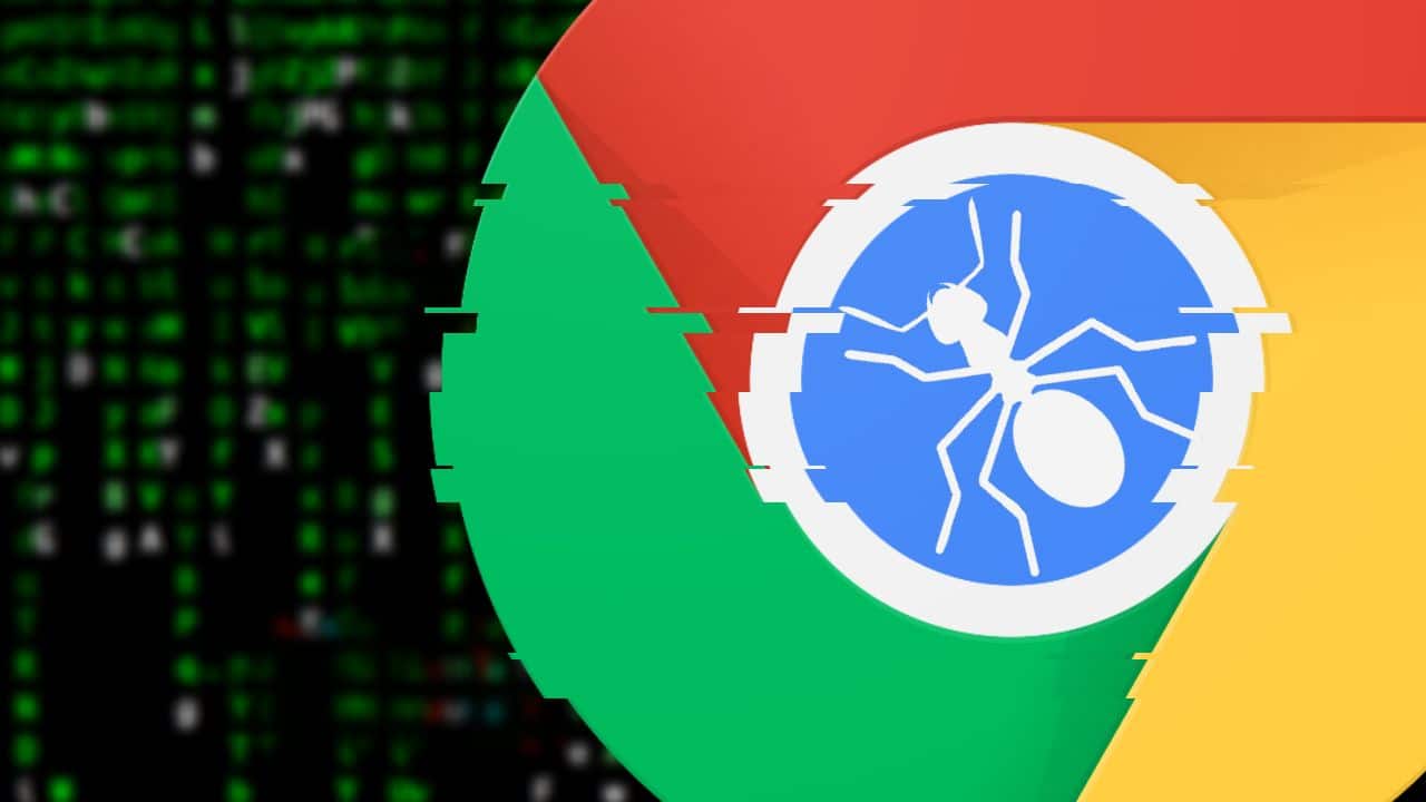 Chrome bezpecnostna chyba bug