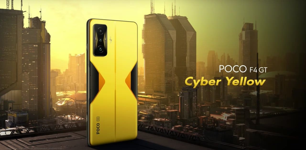 Poco F4 GT Yellow