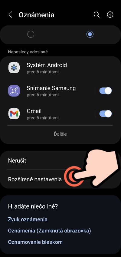 Samsung_ako zapnut historiu s oznamenami_1_2